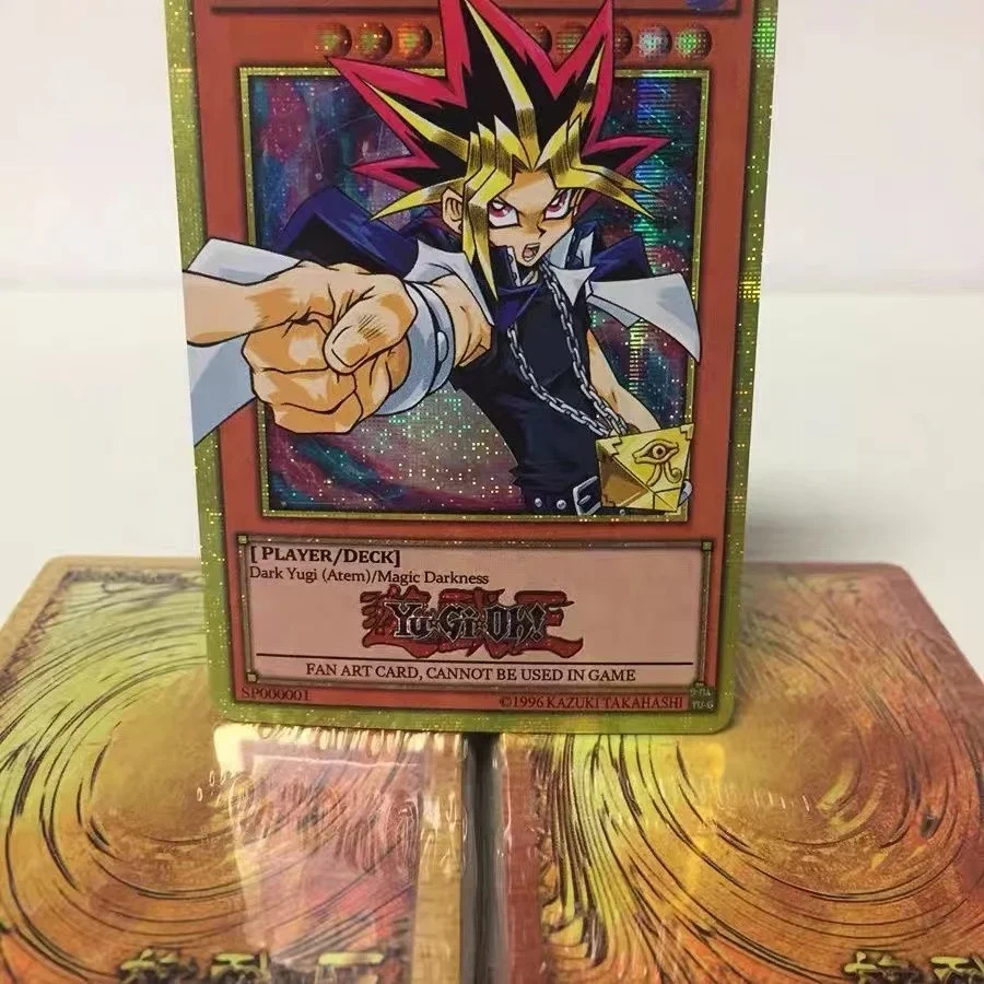 Yu Gi Oh First Generation Character DIY Set Card with 27 Full Set Character Flashcards for Children's Gift Toys