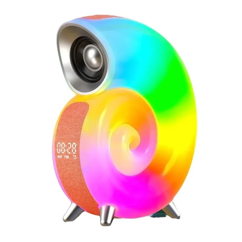 Creative Conch Music Atmosphere Light Intelligent Bluetooth Audio APP Control Wake up Light Sleep Light comes with White Noise