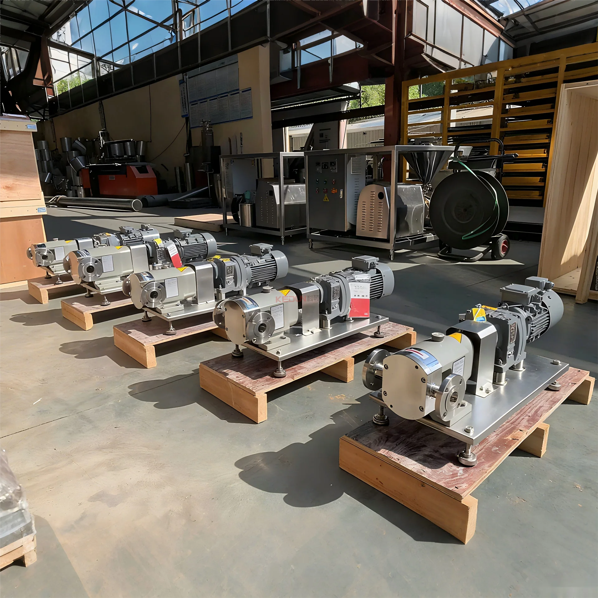 Factory Price 2.2kw 3HP Rotary Lobe Pump for Syrup Honey Chocolate Molasses Yogurt Food Transfer OEM Customizable
