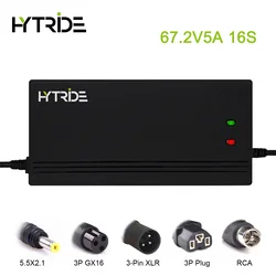 HYTRIDE 67.2V 5A Charger 60V 5A Li-ion Charger for 16S 60V Lithium ion Battery Pack Fast Charger (CE Approved))