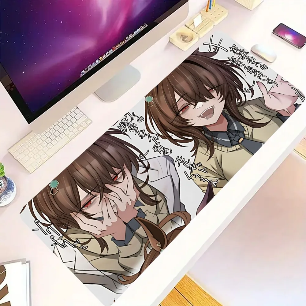 Anime-themed mouse pad with non-slip base and washable surface - Vibrant character designs, smooth texture, desk mouse pad