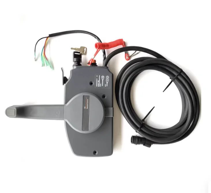 Outboard Remote Control Boxes Assy With 7 Pin Cable For Yamaha Outboard Motors Controller 703-48230-14 703-48203-15 Boat Motors