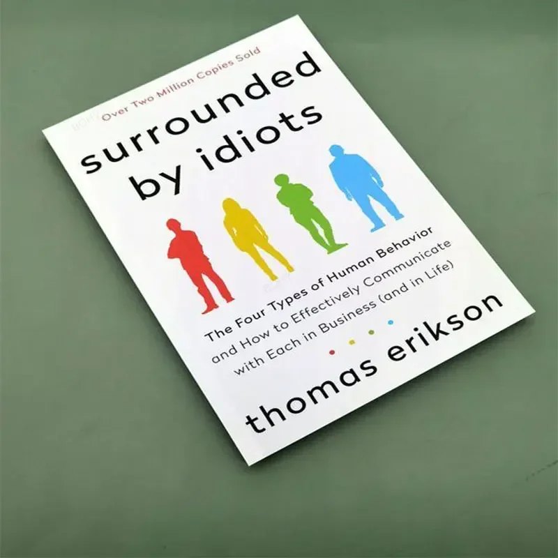 Imagem -03 - Quatro Tipos de Comportamento Humano Thomas Erikson Livro Inglês Cercado por Idiotas Bestseller Romance os