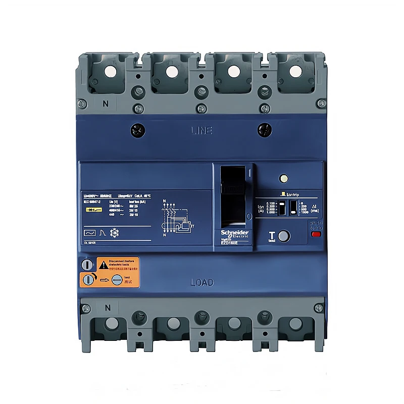 

Brand New Genuine Original EZD 16E 4P 250A Moulded Case Circuit Breaker Programmable Controller Leakage Protection Plastic Case