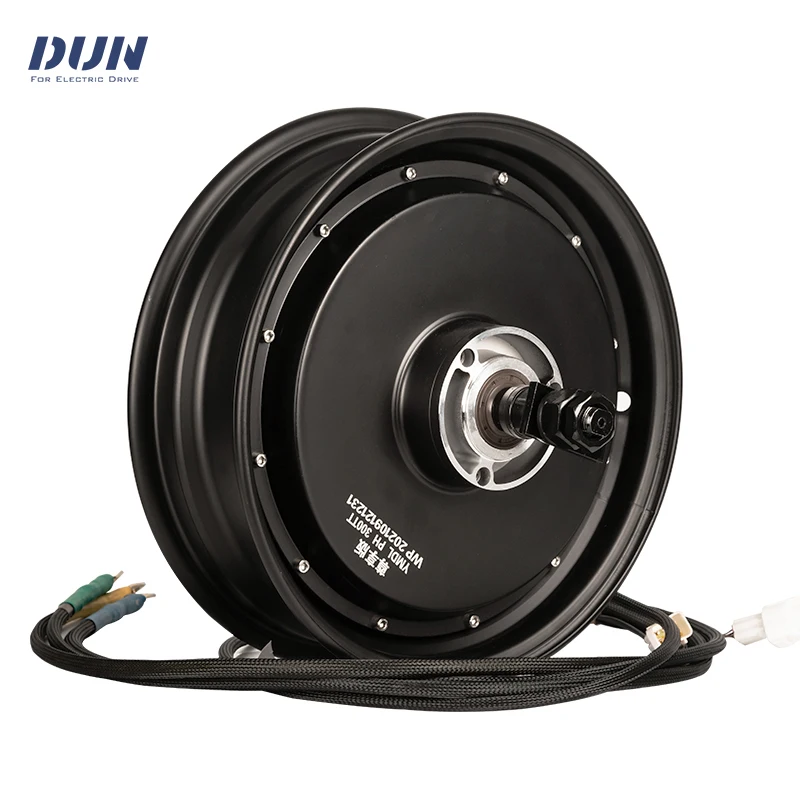 

Высокоскоростной мотор-колесо YMMotor 12*3.5 дюйма HY V2 5000 Вт 100 км/ч 72 В 50H BLDC
