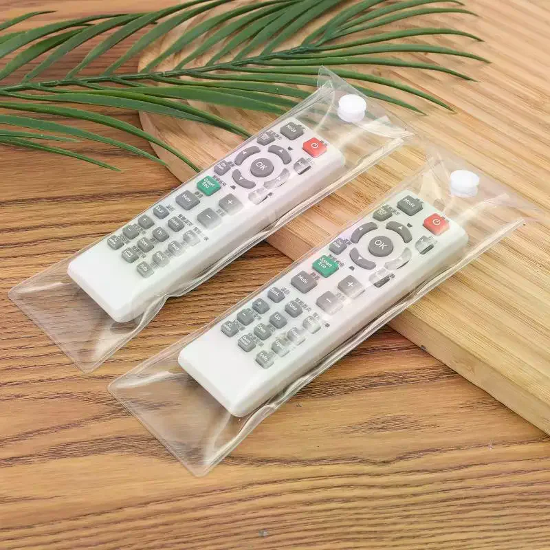 5/10/20Pcs Air Condition TV Remote Control Waterproof Bag Protection Case Transparent Remote Control Case Dustproof Cover