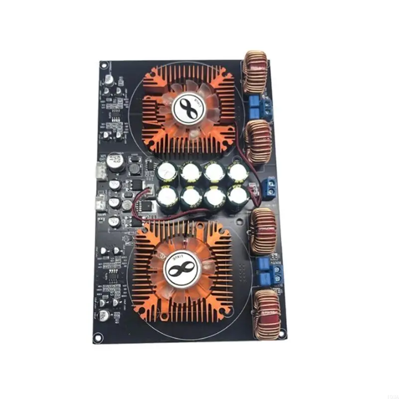 

TPA3255 Digital Power 2.0 Amplifier Board 600W+600W ClassD 2.0CH Cooling Fan 193A