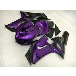 ABS Plastic Fairings Set for Kawasaki Ninja ZX6R 2005 2006 Top Selling ABS Plastic Street Motorcycle Fairing Kit ZX 6R 05 06