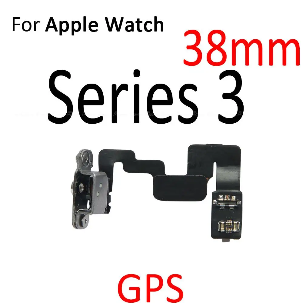 Cubierta de tuerca de botón de carcasa de marco, Cable flexible de eje de corona giratorio para Apple Watch Series 3, LTE, GPS 4, 5, SE, 6, 7, S3,