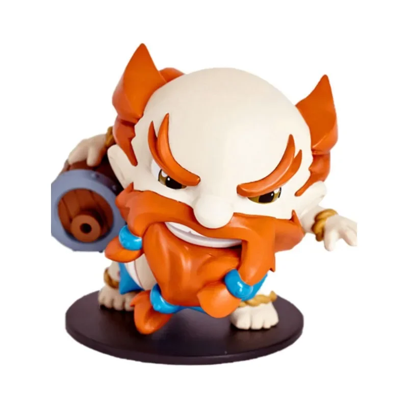 

Оригинальные персонажи игры LOL League of Legends The Rabble Rouser Gragas Q-version, фигурки героев аниме, коллекционные модели, игрушки, подарки