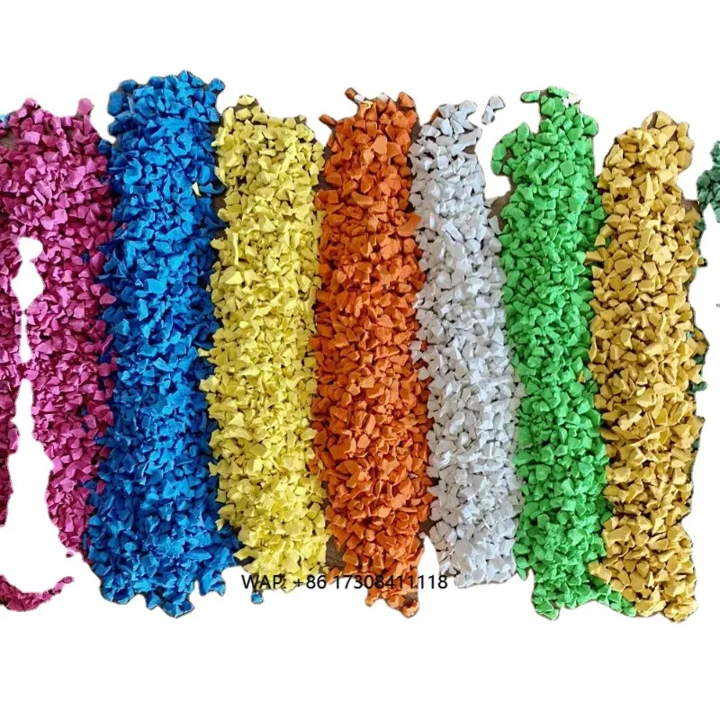 Color Rubber Granules EPDM Synthetic Rubber Material for Outdoor Sports Track or Playground FN-R-23111702 Running Track