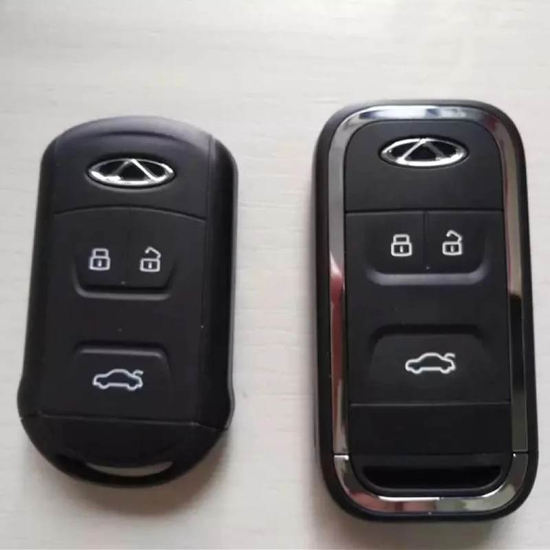 Original Car Remote Key Card 3 Buttons 434Mhz with ID46 Chip for Chery Tiggo 8 Tiggo 5X Tiggo 5 Arrizo 7 Keyless Entry Smart Key