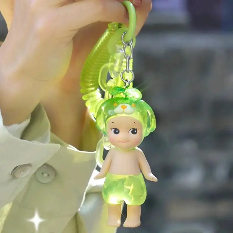 Sonny Angel Hipers Mini Figure Charm Candy keychai Series Figurine Key Buckle Blind Boxes Anime Halloween Christmas Mystery Gift