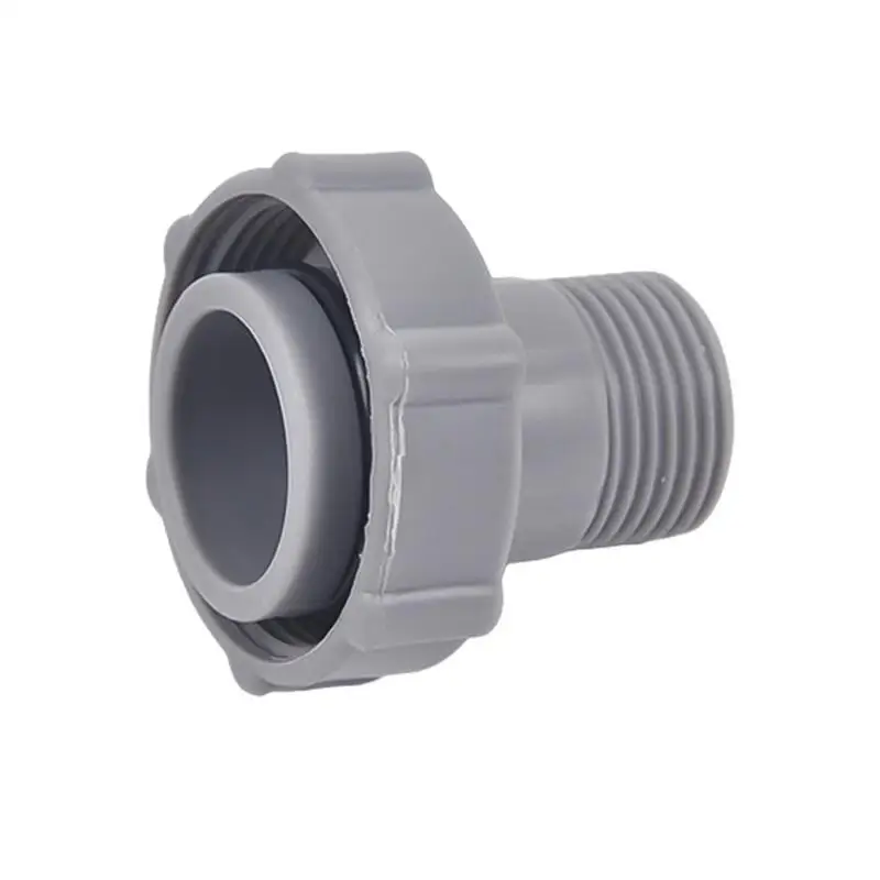 Aboveground Pool Drain Hose Connector Id1.5-Inch Drain Connector Hose Fittings Efficient Drainage Leak-Proof Pool Accessories