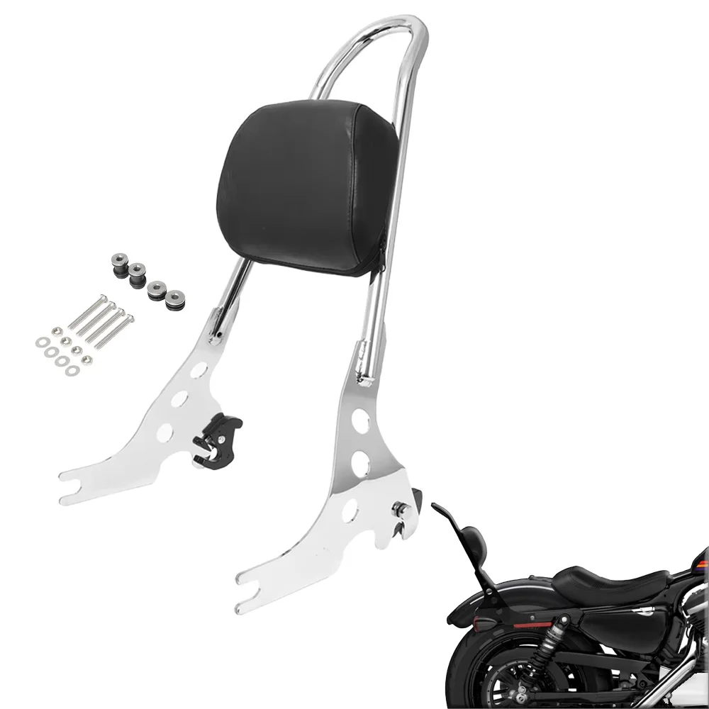 

Съемная задняя спинка-подлокотник для мотоцикла, аксессуары для Harley Sportster Iron XL883 1200 48 72 2004-после 2004 года выпуска