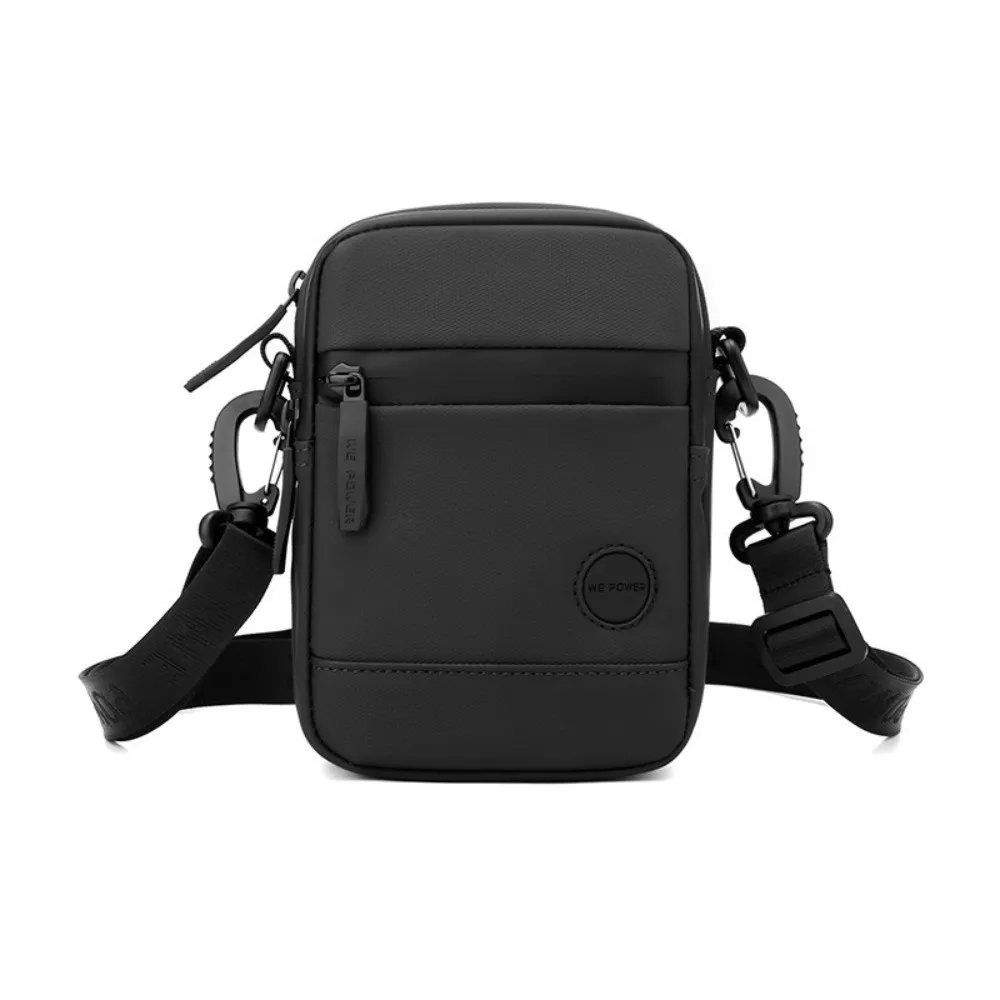 Casual Square Men Crossbody Bag Single Shoulder Multi-Pockets Men Chest Bag Anti Splash Multifunctional Nylon Fanny Pack Outdoor