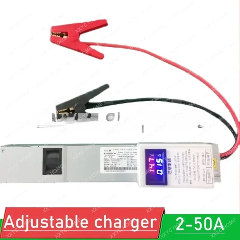 12.6V Ternary Lithium Battery Charger 14.6V Lithium Iron Phosphate Adjustable Voltage Current 50A Clip Can Be Connected