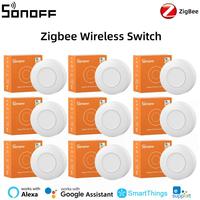 SONOFF SNZB-01P Zigbee Wireless Switch 1-10PCS Custom Button Action Smart Scene Support NSPanel Pro, ZB Bridge-P, ZBDongle-E