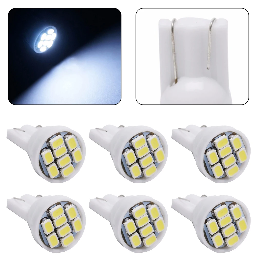 ไฟเครื่องมือรถ LED Light เปลี่ยนรถสีขาวอุปกรณ์เสริม Gauge Cluster อะไหล่ป้ายทะเบียนกว้าง