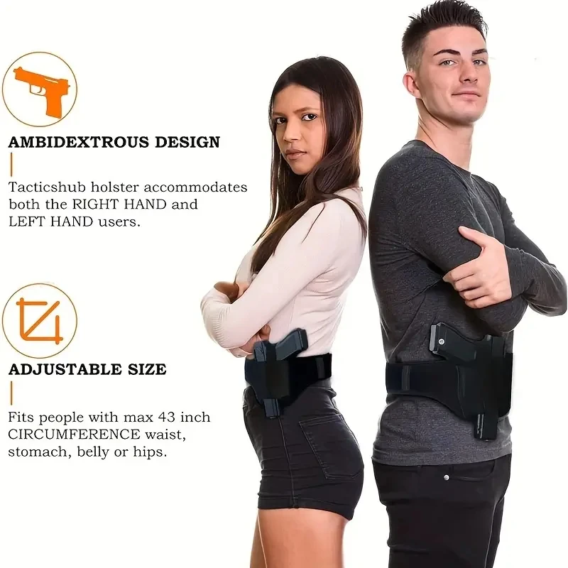 Taktisches Pistolenholster aus Chloropren-Gummi für den Außenbereich, verdecktes Tauchmaterial, Unterarm-Pistolenholster, einzelne Schulter, Unterarm, verdeckt – Detail 6