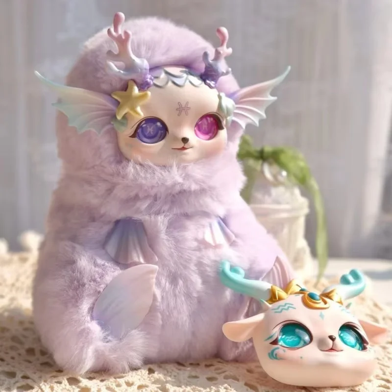 Genuine Mobo Star Twelve Constellation Series Blind Box Plush Doll Girl Surprise Gift Trendy Play Handmade Doll Girl Gift