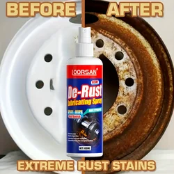 Rust Remover Spray - 100ml Extreme Rust Stain & Dirt Cleaner for Smooth, Reliable Performance on Car Wheels & Metal Surfaces -