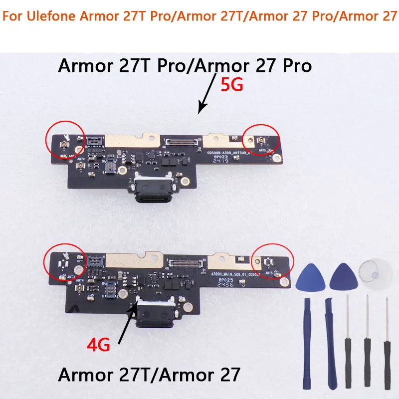 

Новая оригинальная Ulefone Armor 27T Pro Armor 27 Pro Armor 27T USB-плата База Порт зарядки Плата для смартфона Ulefone Armor 27