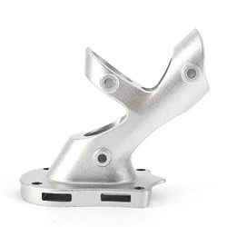Heavy Duty Aluminum Mount Aluminum Flag Pole Holder Aluminum Alloy Wall Flag Holder Mounting Base Accessories