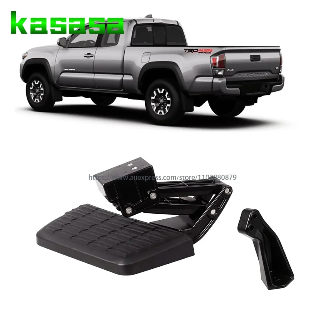 

PT392-35100 New Premium Retractable Rear Bumper Foot Step T-Step for Toyota Tacoma Pick-up Truck Off Road Pedal