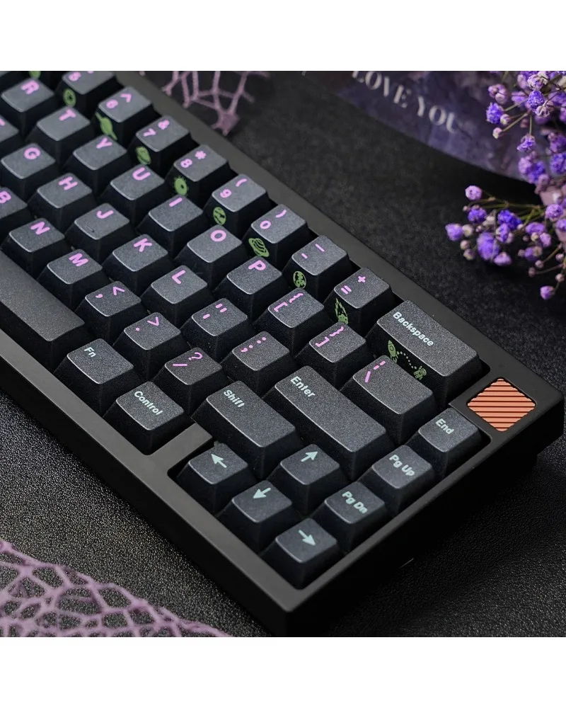 Keycap side engraving Main engraving Mechanical keyboard Keycap customization Original factory height PBT spraying