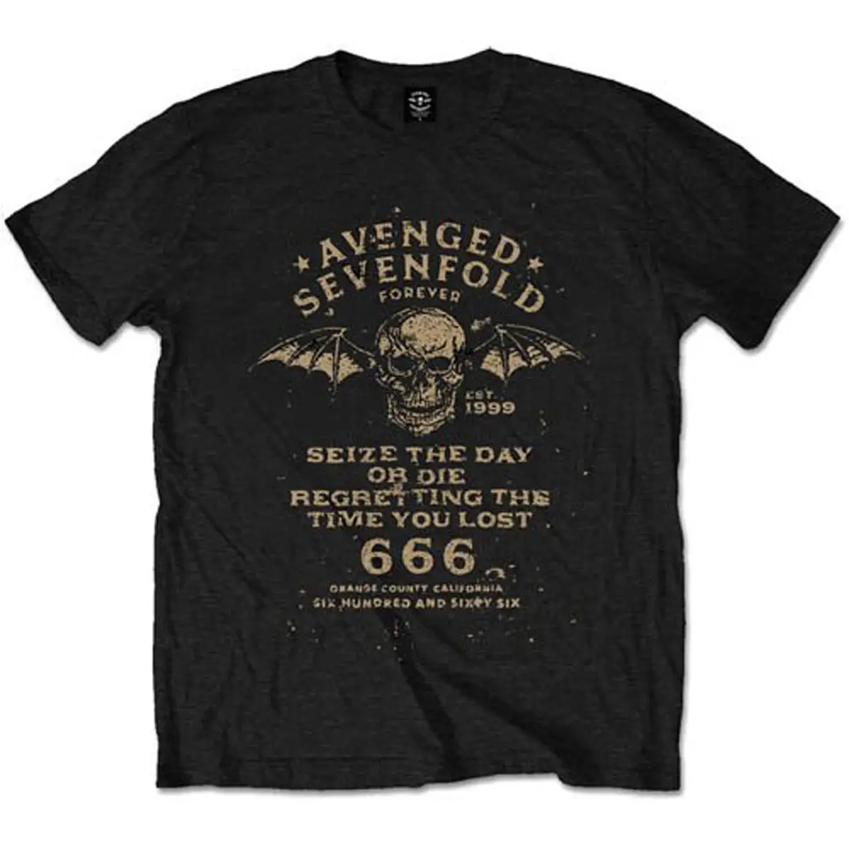 Avenged Sevenfold Seize The Day Rock Metal Official T Shirt Mens