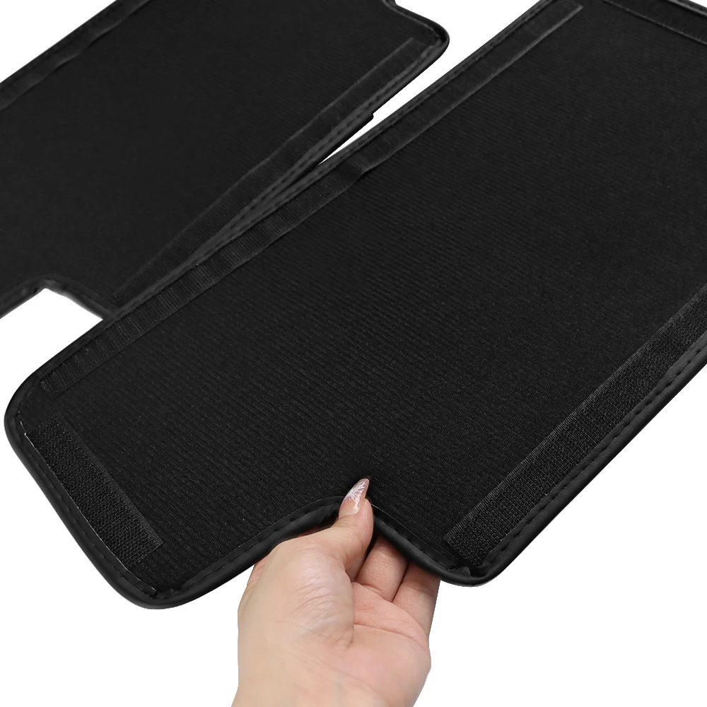 For Toyota Camry 50 XV50 2012 2013 2014 2015 2016 2017 Leather Seat Back Cover Protector Anti Kick Mats Accessories - view 5