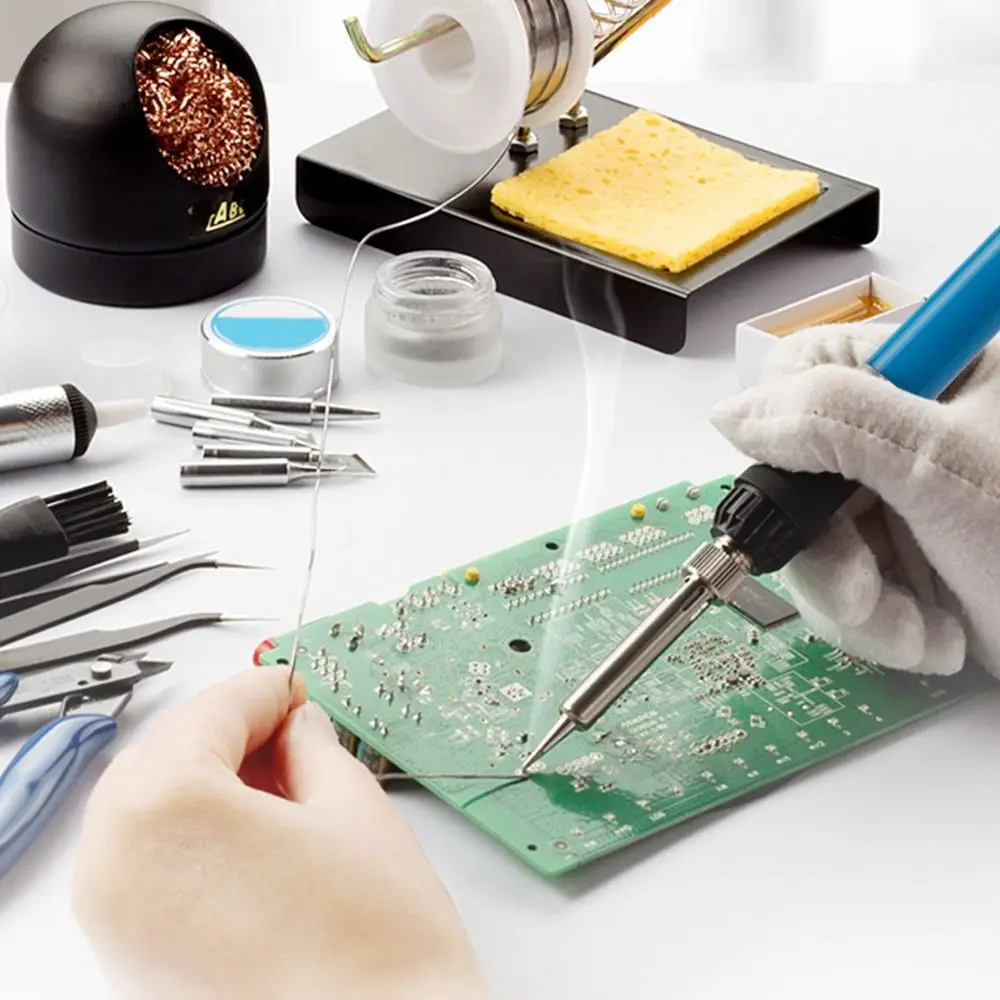 203H205H150W Solder Iron Station Heating Tool Ceramic Heater Core Soldering Iron 4-wire Adapter Heating Element
