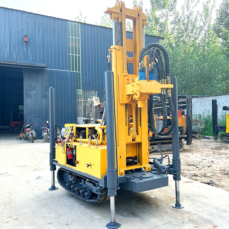 맞춤형 휴대용 160m/180m/200m 수/가스 겸용 시추기, 수중 시추 및 광산 채굴에 적합