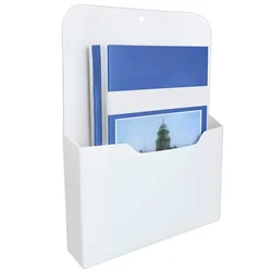 Magnetic File Holder - Magnetic Paper Holder, Pocket Organizer Office Supplies Storage Mail Organizer For Notebooks,Letter