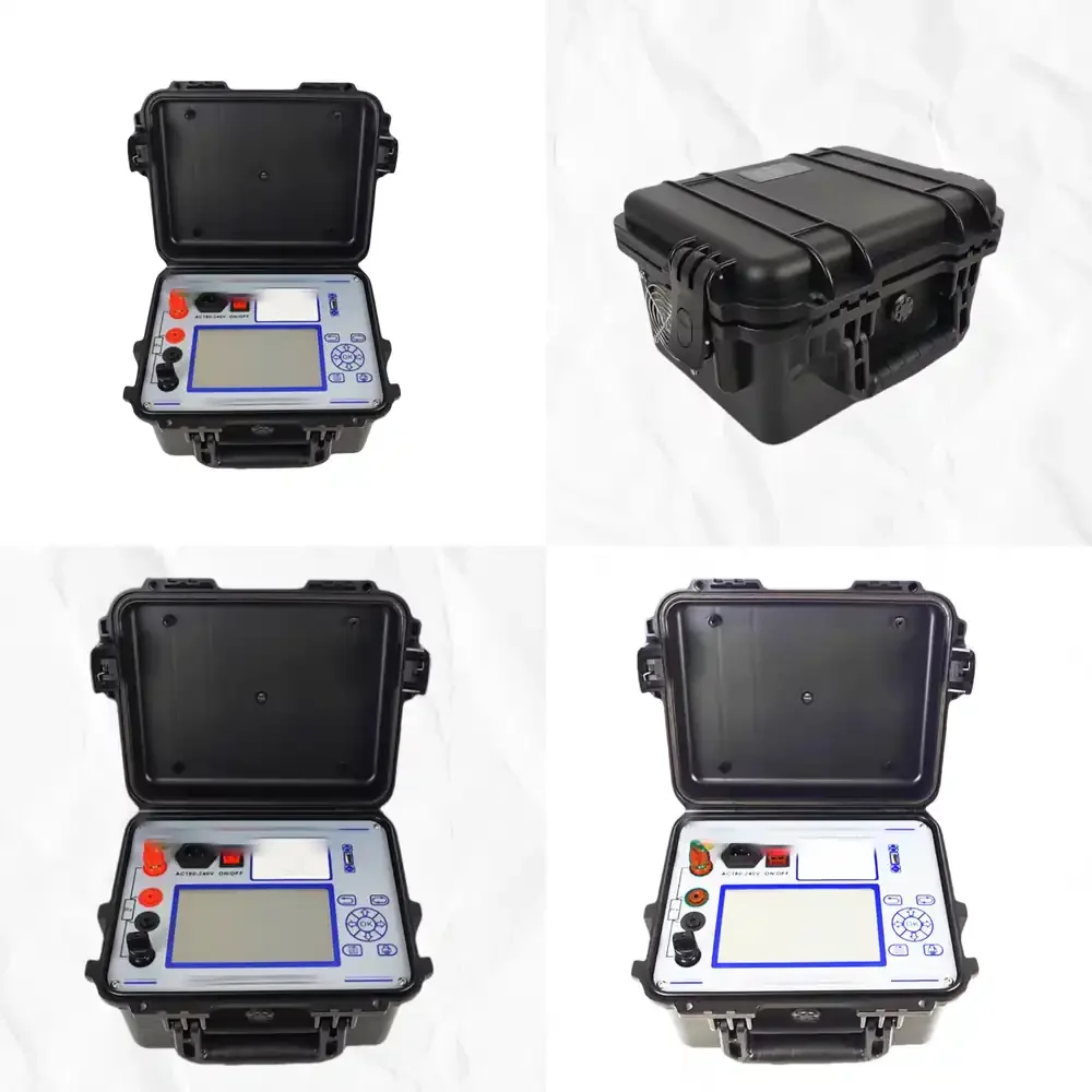 

Digital Micro Ohmmeter 100A Loop Resistance Tester for Circuit Breaker Contact Resistance Measurement with LCD Display for