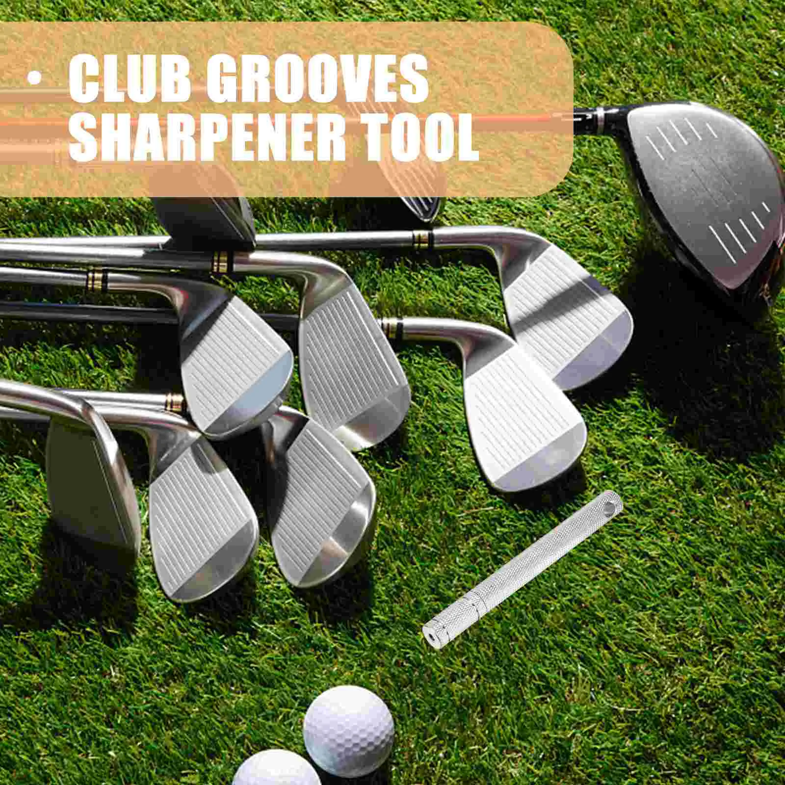 Golf clean Knife Accessory Golfs clean Club Groove Sharpener golzing Accessories for Men Aluminum Alloy