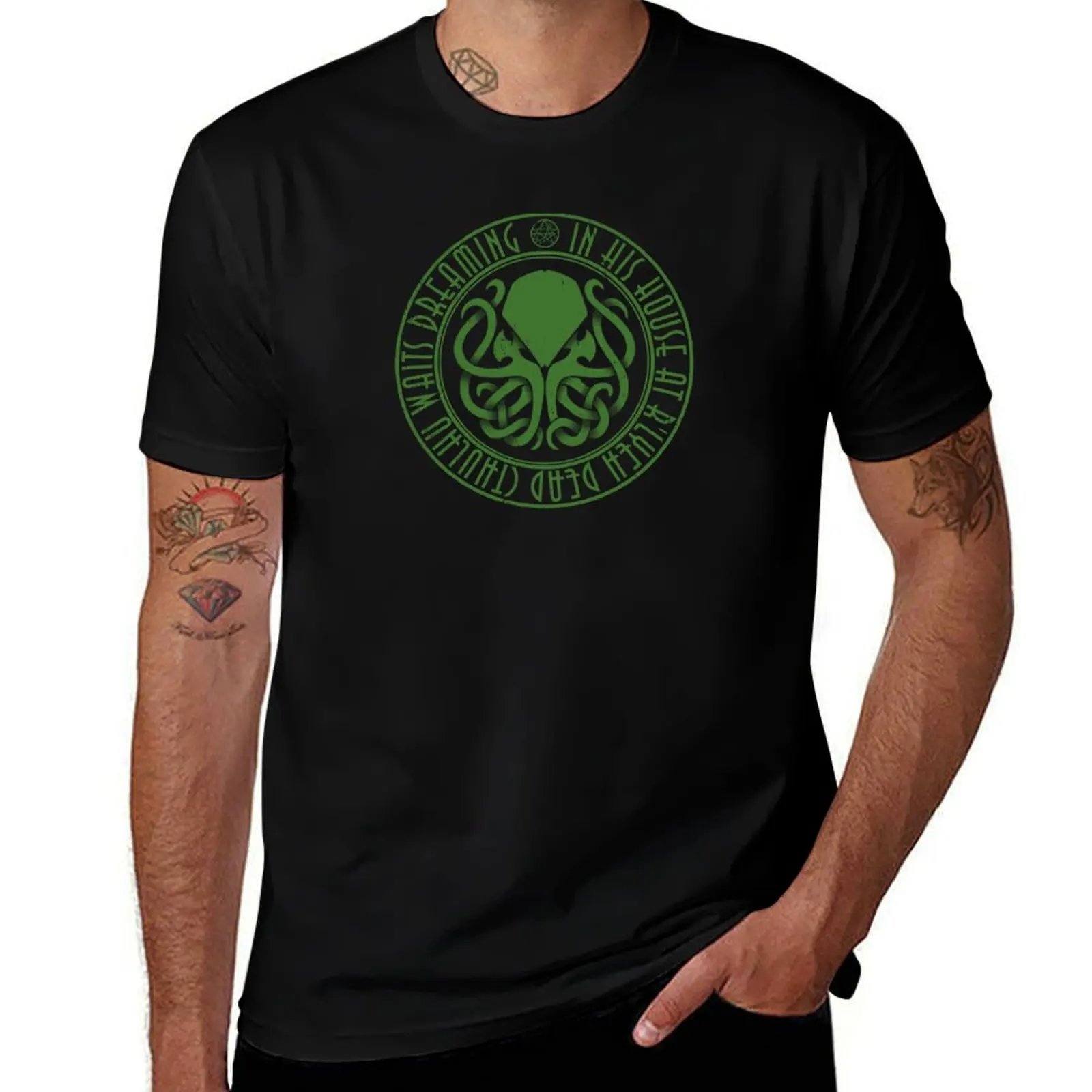 

Cthulhu - Lovecraft T-Shirt essential t shirt man t shirts cotton T-Shirt