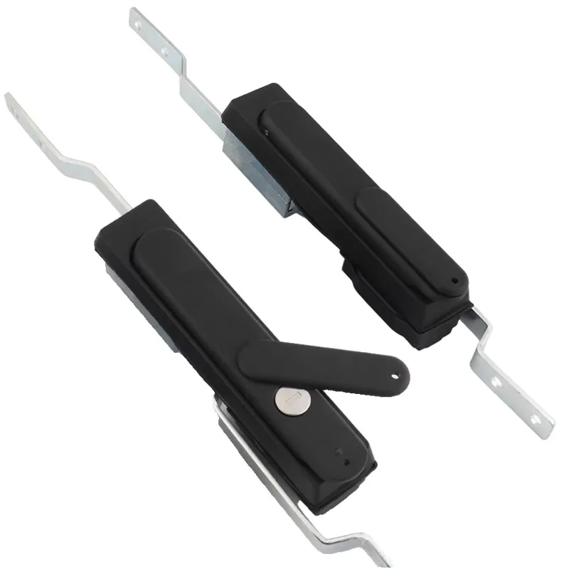 MS840 Swing Handles Lock With 2 Keys Zinc Alloy For Distribution Box High Voltage Cabinet Charging Pile Electrical Cabinet