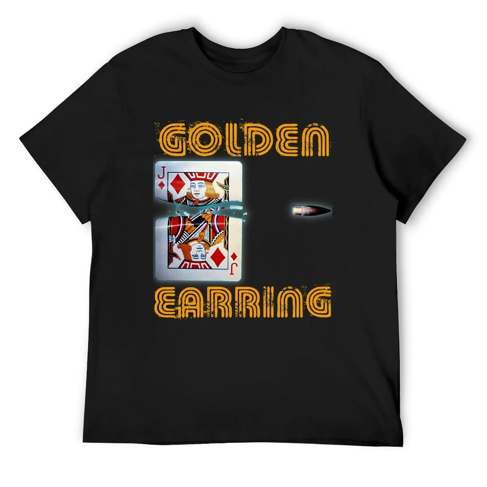 How I Learned To Stop Worrying And Love Golden Earring T-Shirt tops quick-drying croswit shirt man summer shirt clothes for men