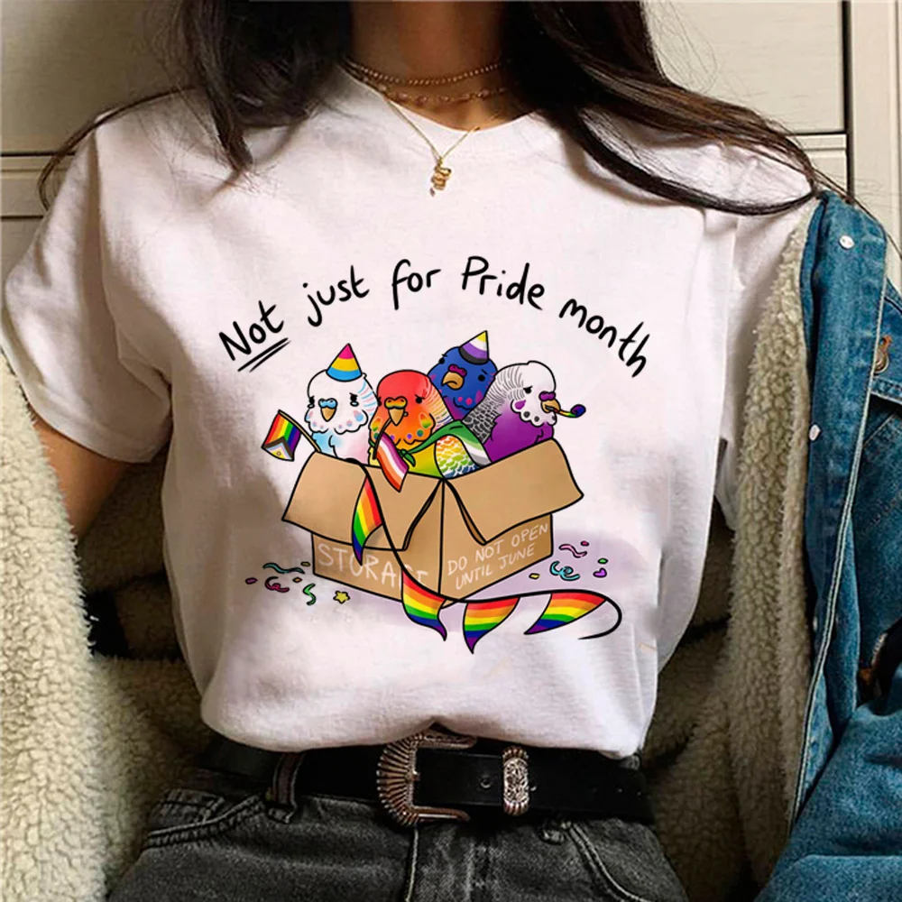 

Pride Lgbt Lgbtq top women Y2K summer anime tshirt female manga funny streetwear clothing