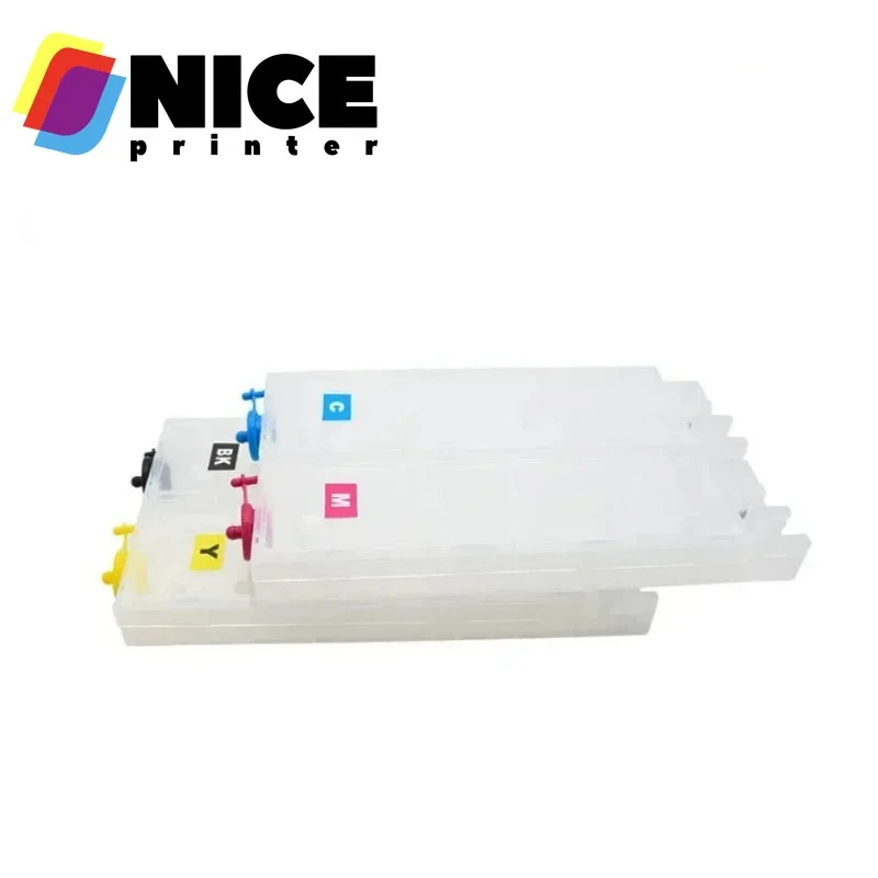 1Set Refillable Ink Cartridge T945 T9451 T9452 T9453 T9454 For Epson T945xl Workforce Pro WF-C5290 C5790 C5210 C5710