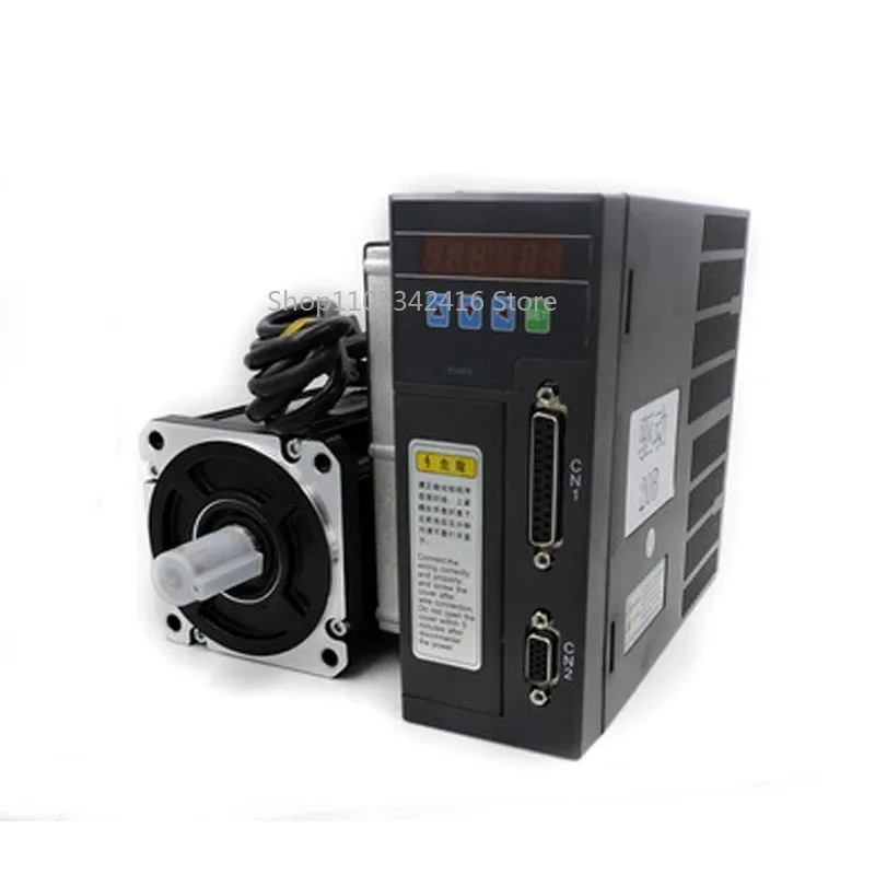 130 Series AC Servo Motor Driver Controller 400/750W Set for 40/60/80/110/130 Servo Motors High Precision Motion Contro