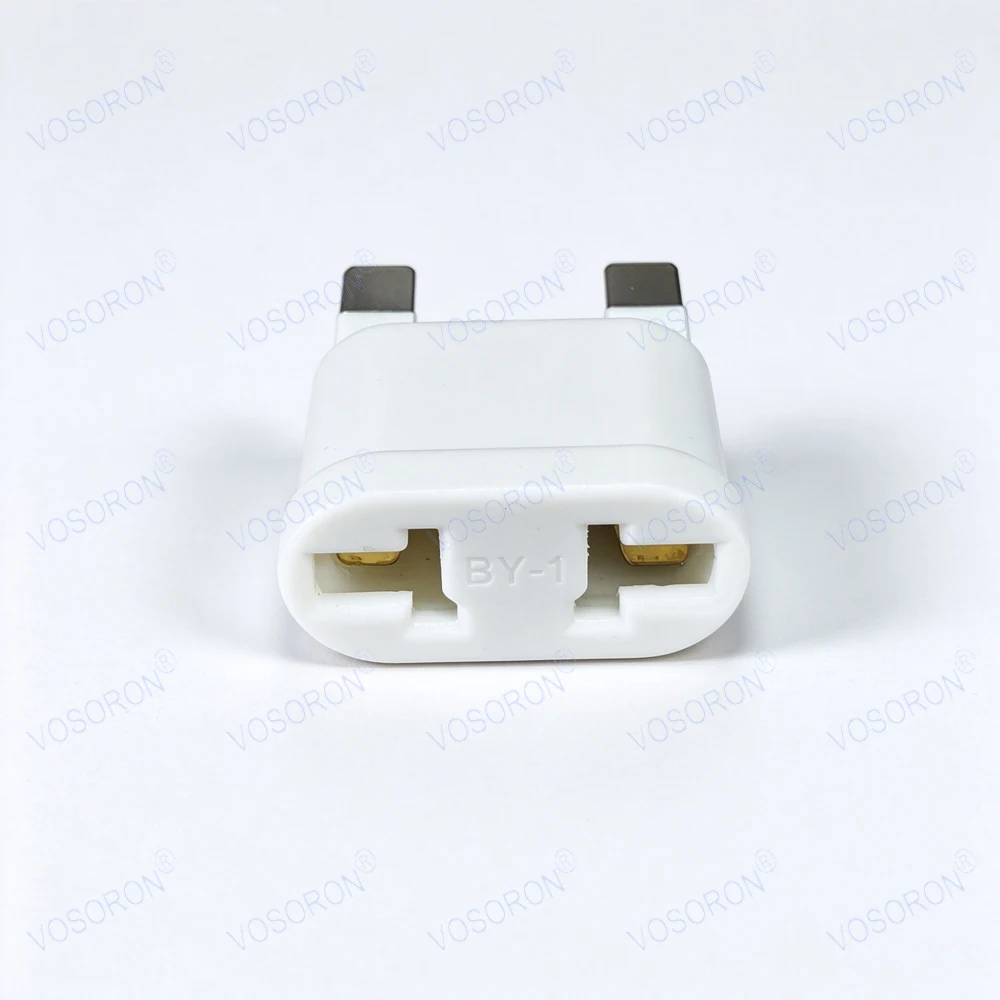 Mini Travel Plug Adapter US AU CN EU 4.0mm to UK BS4573 2 Pin Converter for British Shaver Toothbrush Socket