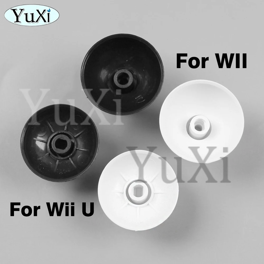 10pcs 3D Analog Joystick Grip Caps For Nintend WII WiiU Thumbstick Button Keys Gamepad Controller Replacement Accessories