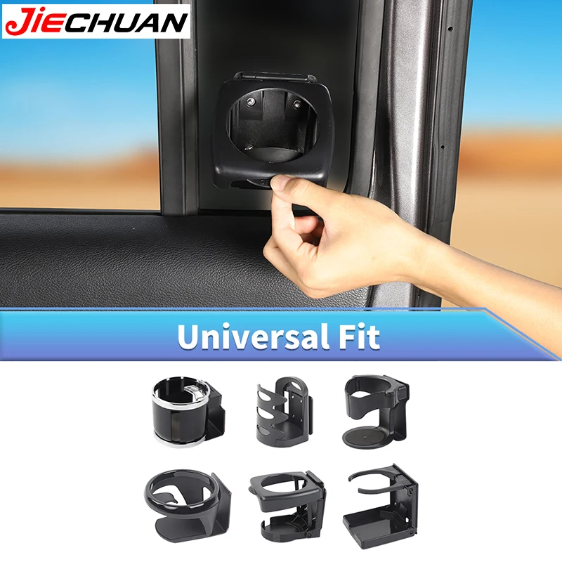 

JIECHUAN Universal Car Multifunctional Water Cup Holder Drink Bracket For Suzuki Jimny For Jeep For Dodge For Ford For Chery