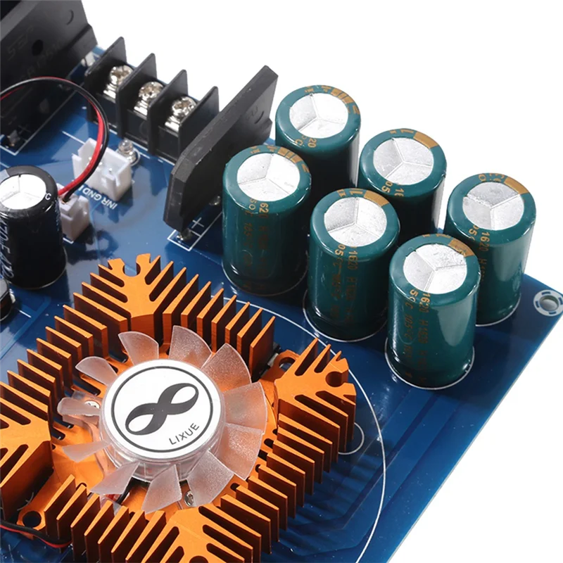 

XH-M258 High Power TDA8954TH Dual 420W Digital Audio Amplifier Board Pure Rear Power Amplifier Board Module Easy Install-ABIU