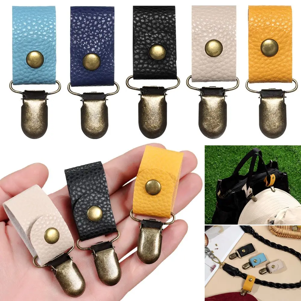 Trendy Handbag Accessories Black Color Hat Clips for Travel Handbag Backpack Luggage Duck Clip Clasps Multi-functional Clip