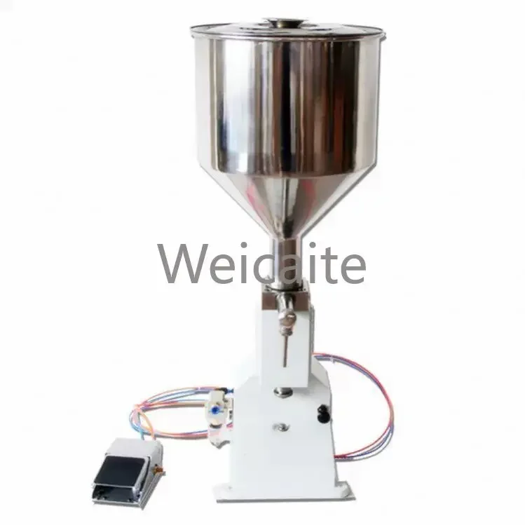 A02 Pneumatic Cream Filling Machines for Lotion,shampoo,shower Gel 5-50ml Easy To Operate and Convenient To Use