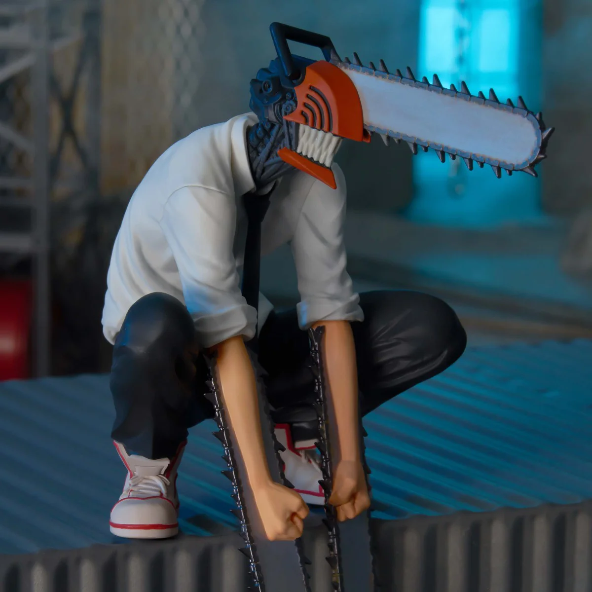 

Denji, Chainsaw Man, Anime Figure, Anime Merchandise, Anime Merch Gift For Friends Birthday, Hot-blooded Anime Character Statue